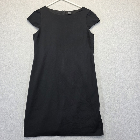 a.n.a Dresses & Skirts - a.n.a Black Sheath Mini Dress Scoop Neck Raglan Sleeves